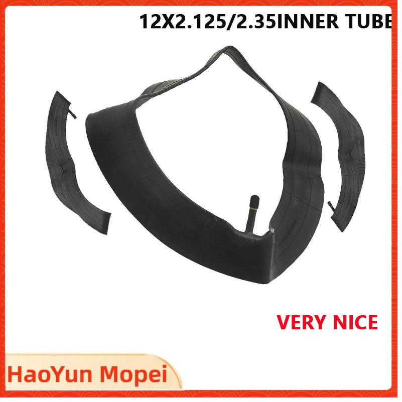 Mountain Biking Tube - ยางในจักรยาน 12X2.125/2.35 ปากตรง สำหรับจักรยานเสือภูเขา จักรยานในเมือง และจักรยานทั่วไป